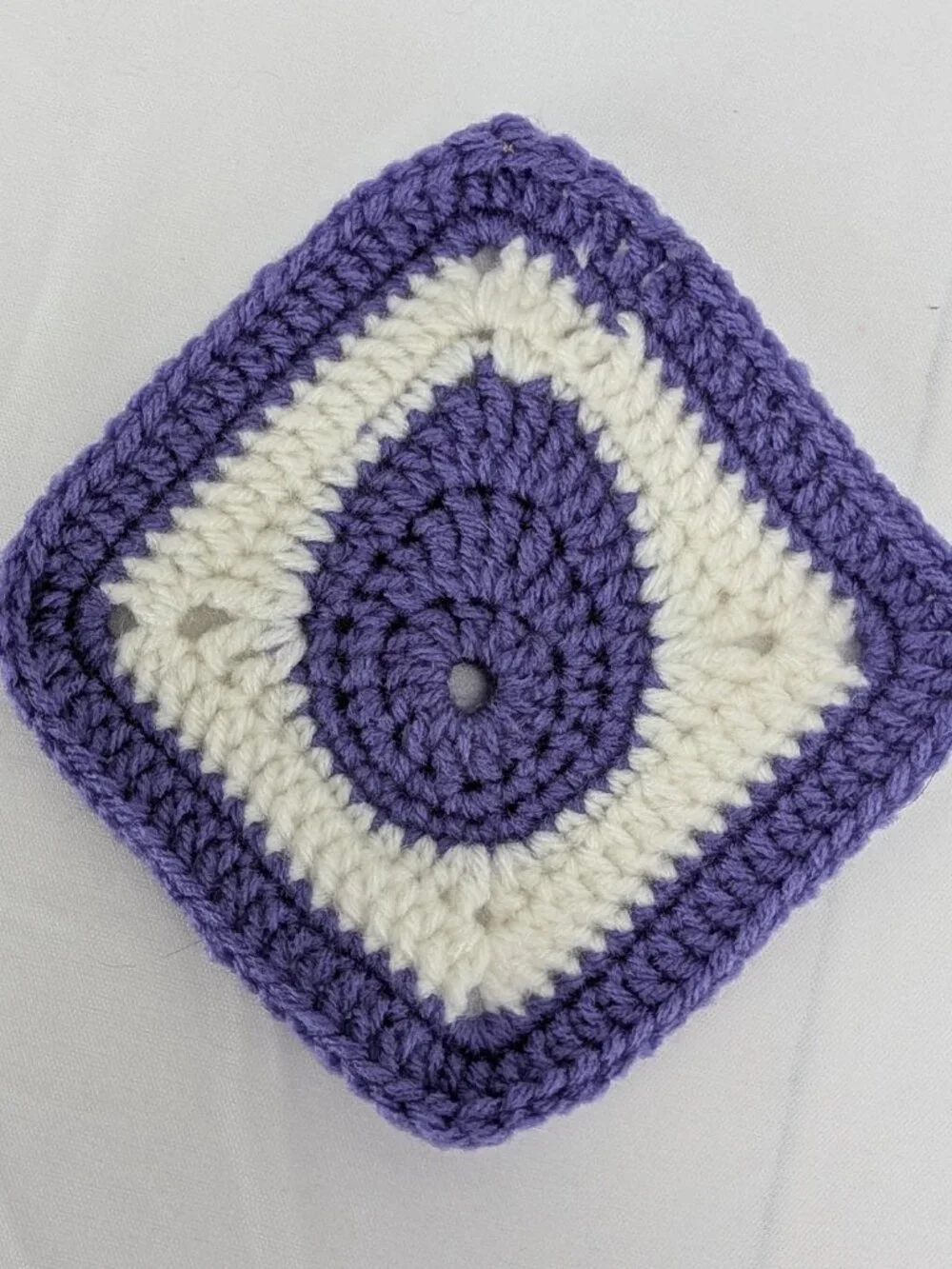 Handmade Crochet Potholders Set of 9 Multicolor Hot Pads Egg Center Rainbow 5